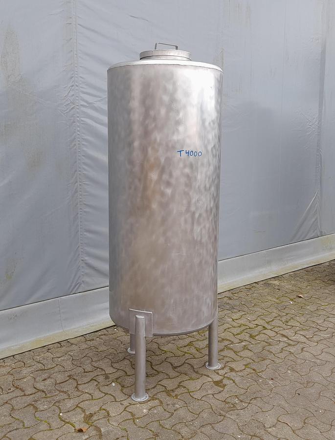 Used Tank, rustfrit stål