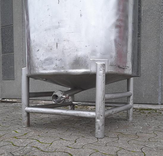 Used Transporttank, rustfrit stål - Hammerum Tullebølle