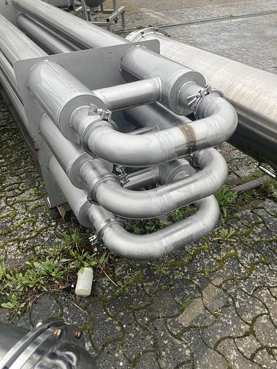 Used NA Rørvarmeveksler - rustfrit stål