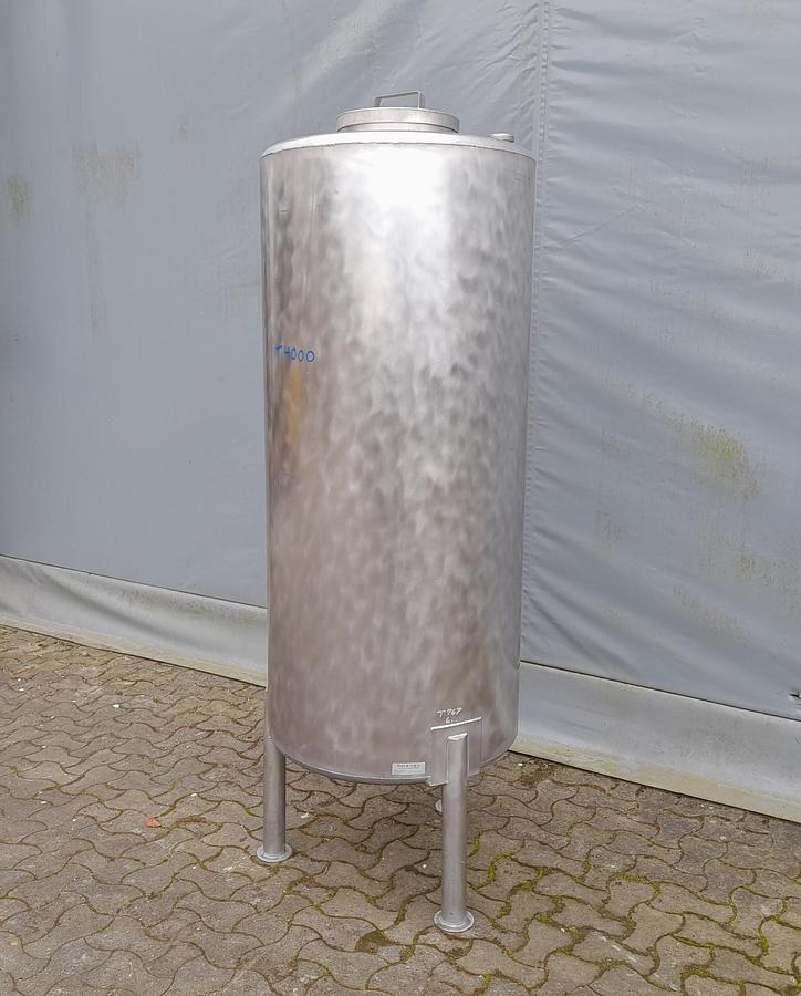 Used Tank, rustfrit stål