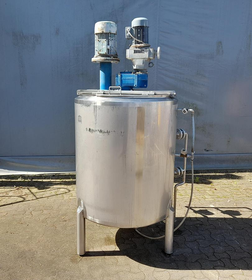 Used Tank, rustfrit syrefast stål - KOFA