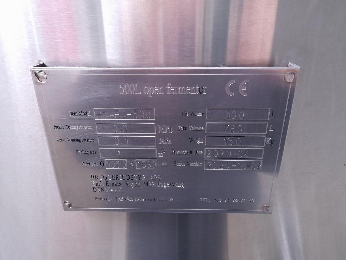 Used Tank, rustfrit stål