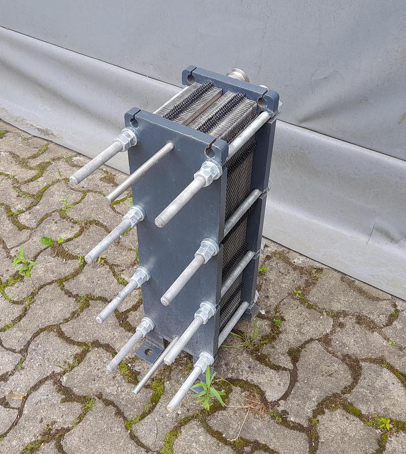 Used Pladevarmeveksler, rustfrit stål - Danfoss