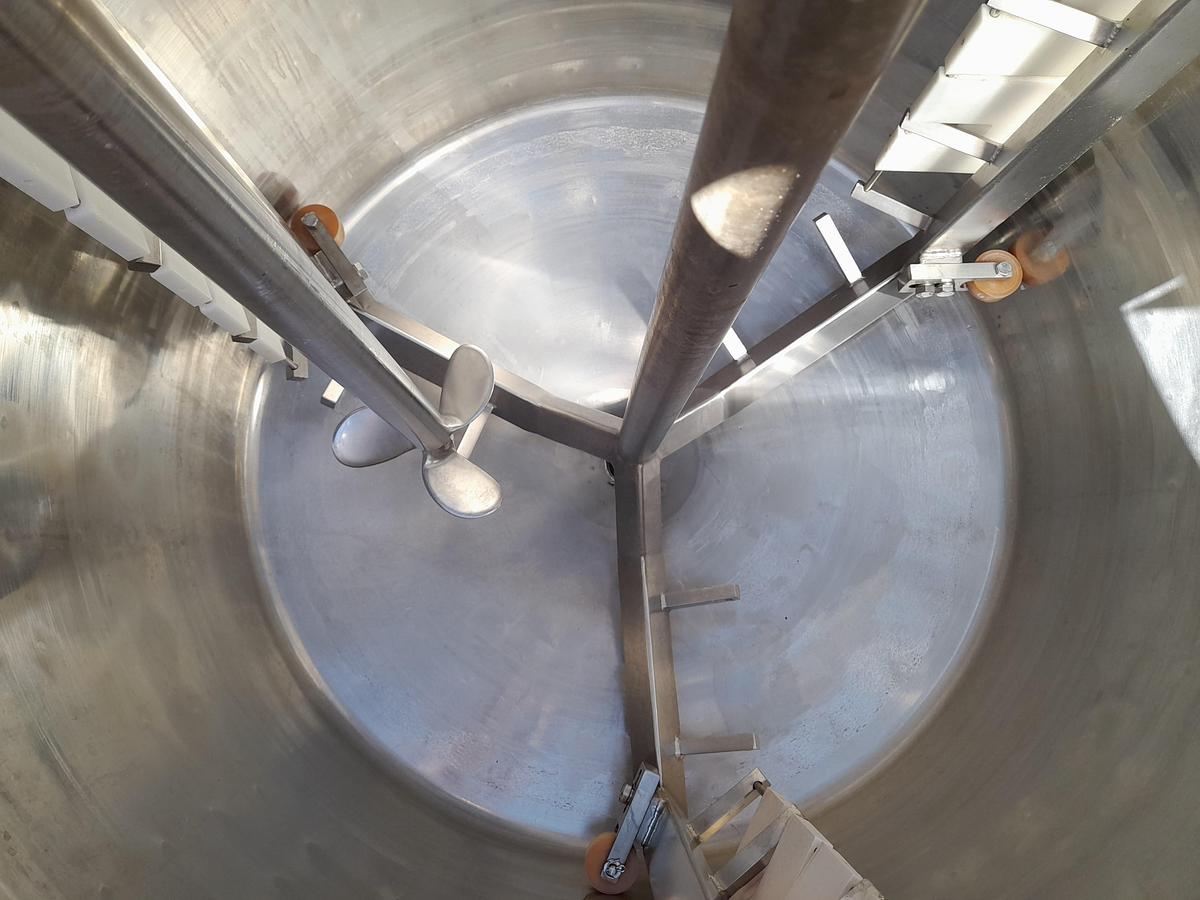 Used Tank, rustfrit syrefast stål - KOFA