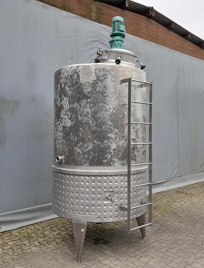 Used Tank, rustfrit syrefast stål - KOFA