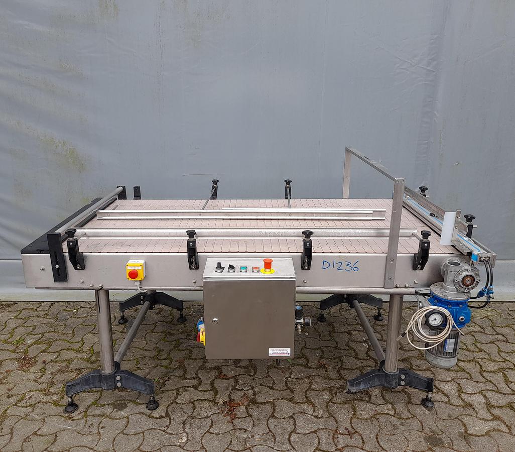 Used Fødebord, rustfrit stål