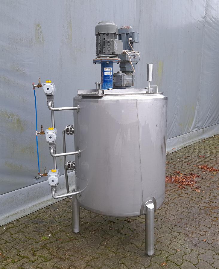 Used Tank, rustfrit syrefast stål - KOFA