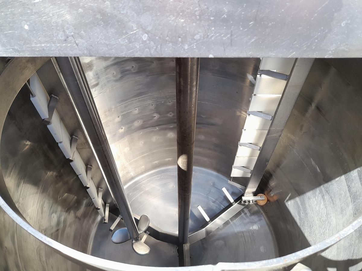 Used Tank, rustfrit syrefast stål - KOFA
