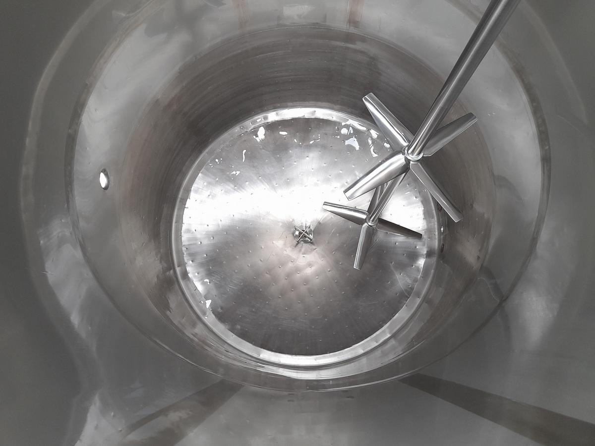 Used Tank, rustfrit syrefast stål - KOFA