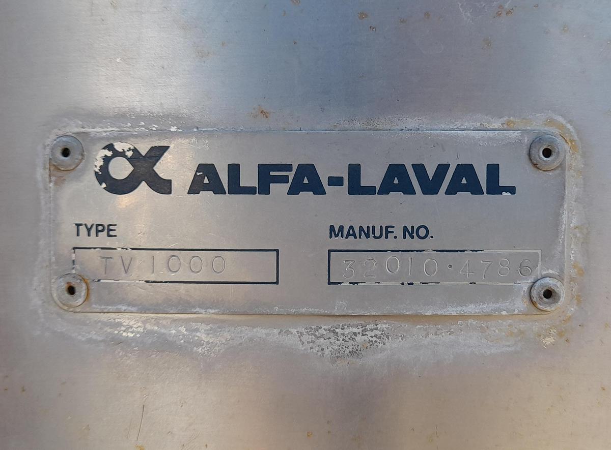 Used Tank, rustfrit stål - Alfa Laval