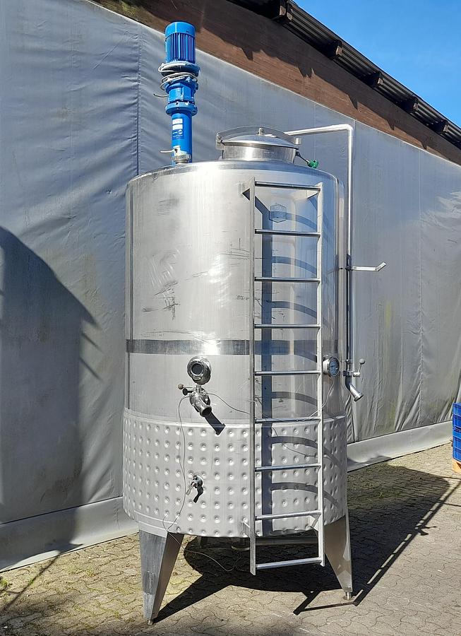 Used Tank, rustfrit syrefast stål - KOFA