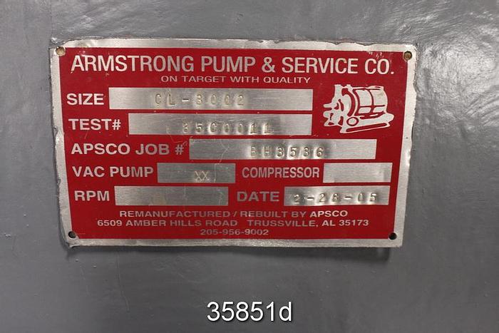 Refurbished Nash CL3002 Vacuum Pump #35851