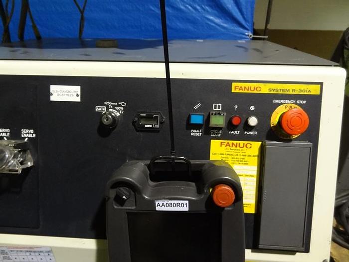 Used FANUC R2000iB/185L 6 AXIS CNC ROBOT WITH R30iA CONTROLLER
