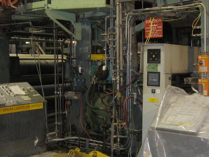 Used 148" (3.76M) FOURDRINIER PAPER MACHINE FLUTING MEDIUM