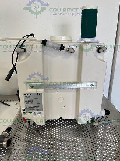 Used Elga  PR015BPM1 Purelab Prima 15 Water Purification System w/ 25L Elga LA611 Tank
