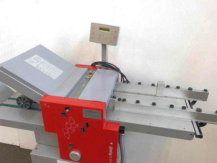 Used T 15439 E - Leaflet Folder MULTIGRAF EUROFOLD 435 / EF 110