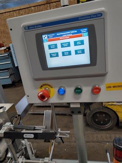 Used Used LSI Pressure Sensitive 2 Panel Print and Apply Labeler, Model 1400S