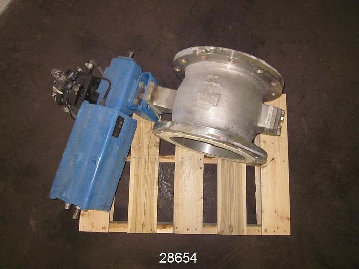 Used Neles Jamesbury R21CA12AJJK 12" Vball Control Valve, #28654