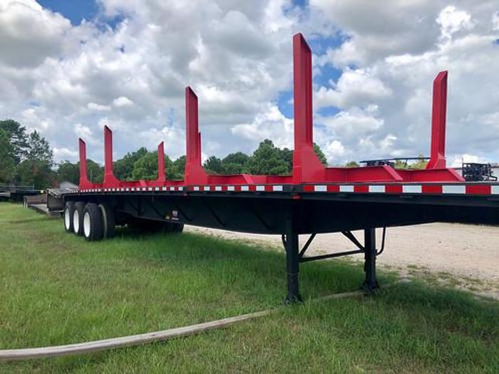 Used 2007 Lufkin Featherlite Tri-Axle 48' Flatbed