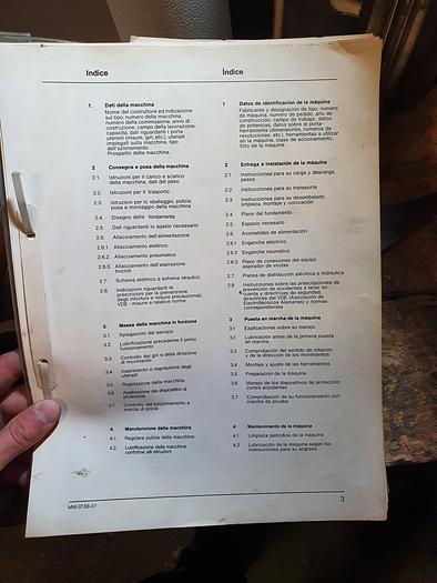 Used Weinig T&G production Linea produzione perline  Hydromat Super 30 B