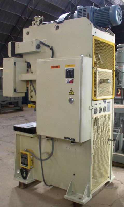 Used 35 Ton STAMTEC Model G1-35 Gap Frame Open Back Press; Mfg 2008