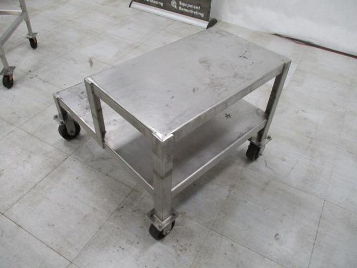 Used Cart; Stainless Steel; 36"x 30"