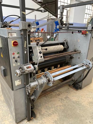 Used Doubling and rolling machine MENSCHER 1800 to 900 mm