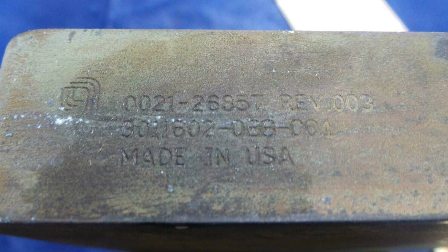 Used Deublin/Applide Materials 0190-01272 Unrecognized Name / This Part Only by Part Number