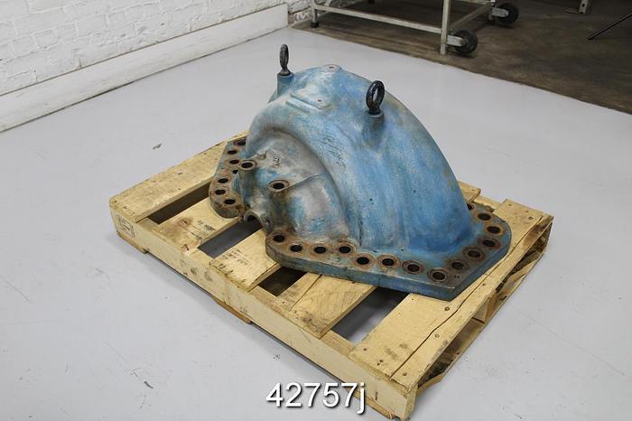 Used Goulds 3316 6x8x17 Two-Stage Split Case Pump, CF8M Casing #42757