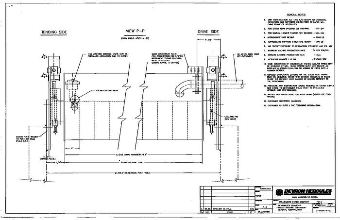 Used VALMET PULP AIR LLM2 #14870