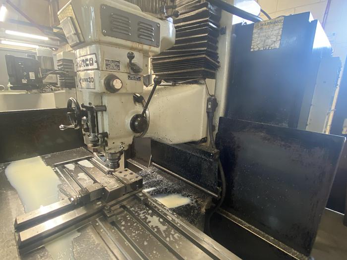 Used 1998 Hurco Hawk 30 SSM 3 Axis CNC Milling Machine