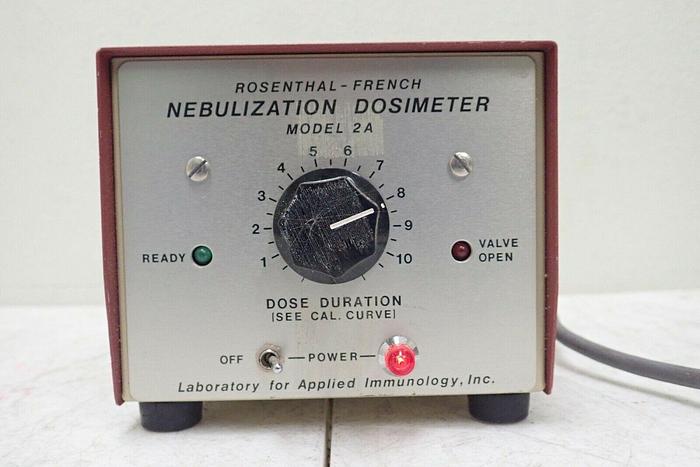 Used Rosenthal-French Model 2A Nebulization Dosimeter