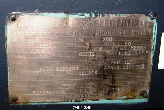 Used GENERAL ELECTRIC 5K324BK205B2 #26136