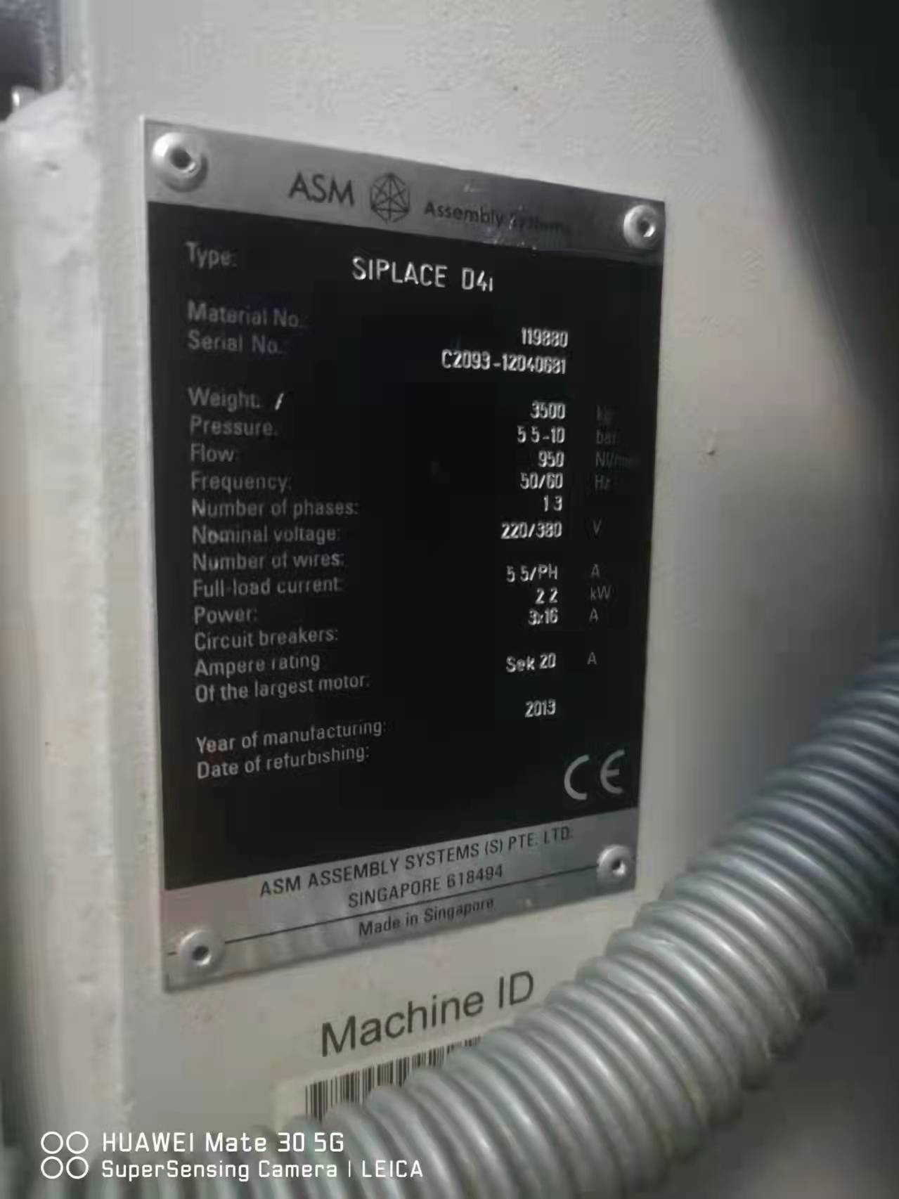 Used 2013 ASM Siplace D4i