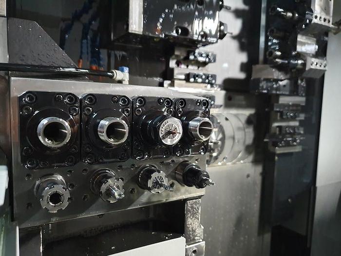 Used 2018 TSUGAMI MODEL SS327-5AX CNC SWISS LATHE