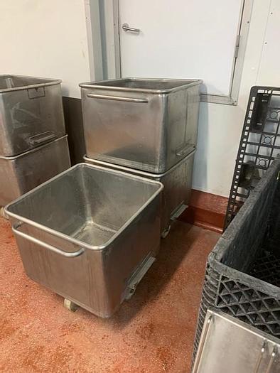 D'occasion 3 X 200L TOTE BINS