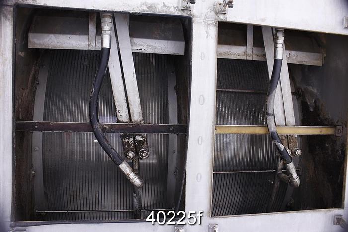 Used Ahlstrom Micra-Screen Triple Bank DSM, Stainless Steel #40225