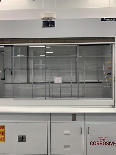 Used Kewaunee Scientific Supreme Air  USED 8' Fume Hood COMBO Sash