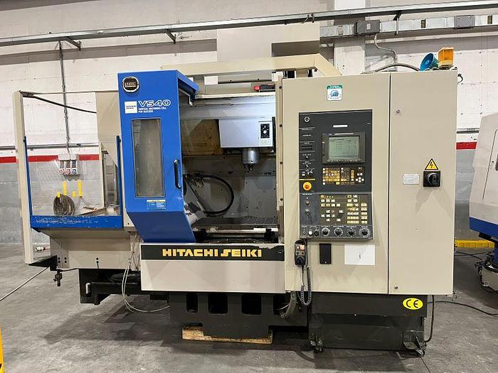 Usato CENTRO DI LAVORO PALLETTIZZATO HITACHI SEIKI VS 40 CNC FANUC 18i - M