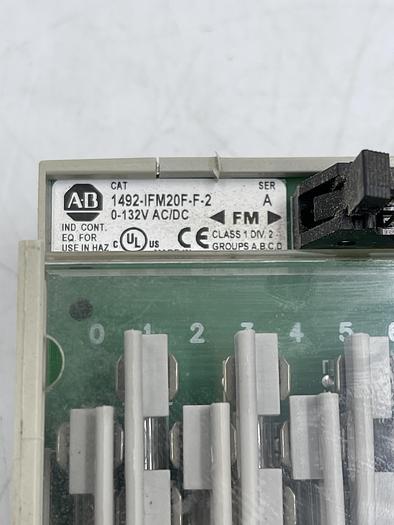 Used Allen-Bradley 1492-IFM20F-F-2 Ser A