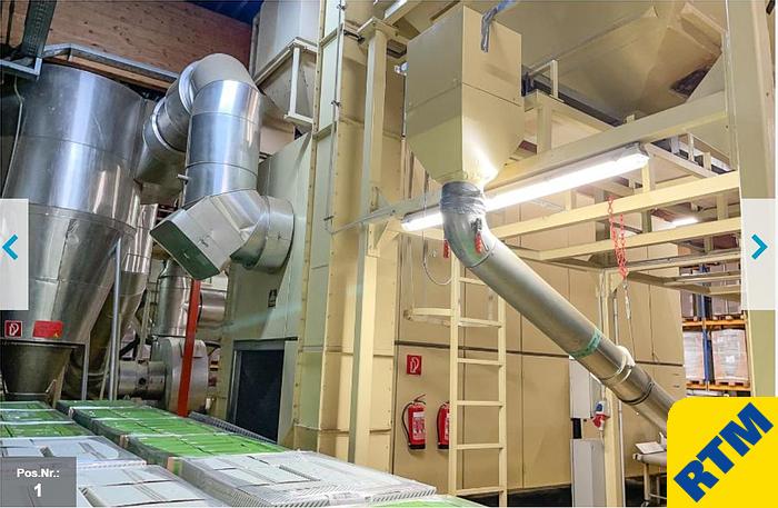 Used Continuous Drum Roaster