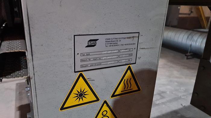 Used 2013 ESAB CNC Plasma/Gas Cutting Machine