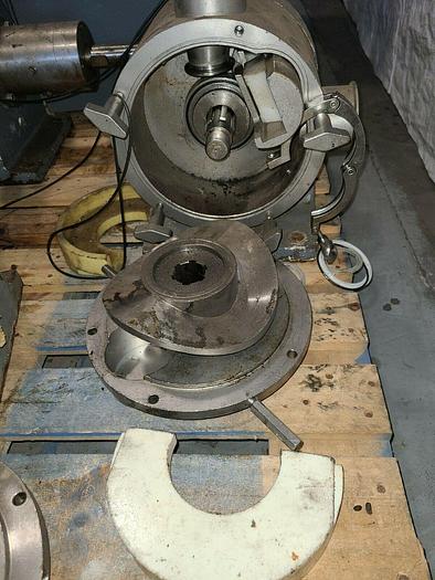 Used Rotary Lobe Positive Displacement Pump Stainless Steel