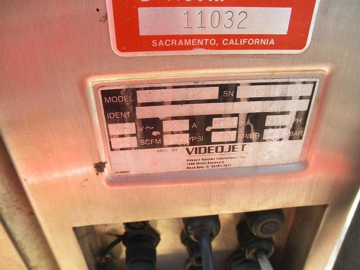 Used Printer, Inkjet, Videojet, Series 170i, Video Excel, (2) #C741822