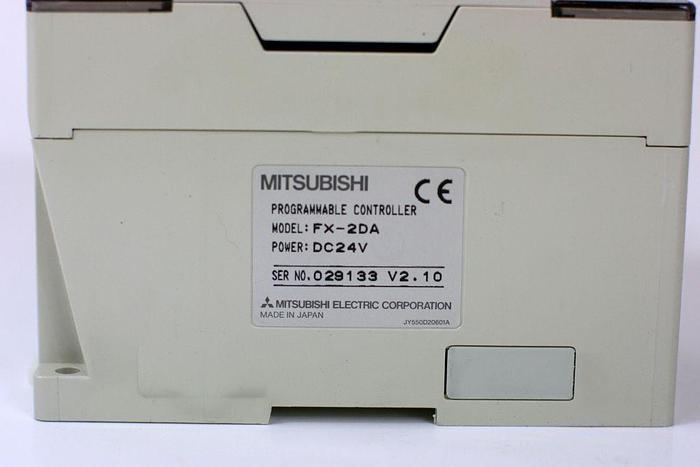 Used Mitsubishi MELSEC FX-2DA Programmable Controller
