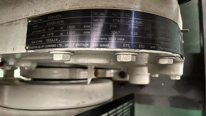 2014 Cummins KTA50-D(M)