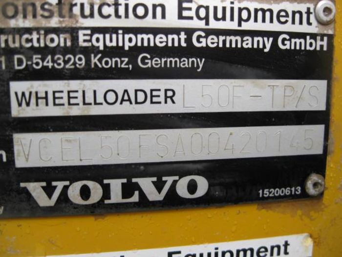 Used 2013 Volvo L50F