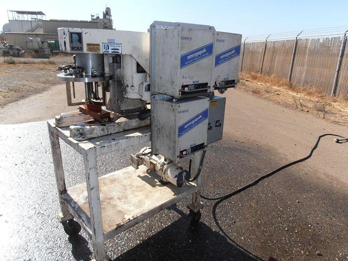 Used 2 GALLON ROSS VERSAMIX – S/S – VACUUM – JACKETED – #7795