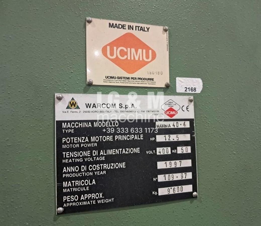 Usato Pressa Piegatrice Warcom 4100 x 100 ton