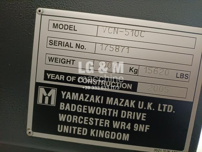 Usato Centro di lavoro MAZAK NEXUS 510